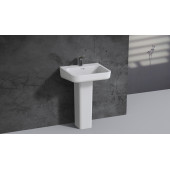 Раковина ARROW AGP32037D 53,5x69,5 см с пьедесталом AGL9605A