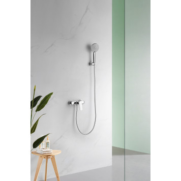 Смеситель для ванны с душевым гарнитуром ARROW AG3503CP хром