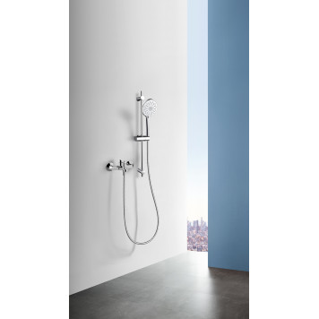 Cмеситель для ванны с душевым гарнитуром ARROW AG3628CP-TZ хром