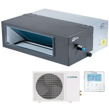Канальная сплит-система Ecoclima ECLMD-H48/5R1 + ECL-H48/5R1-10